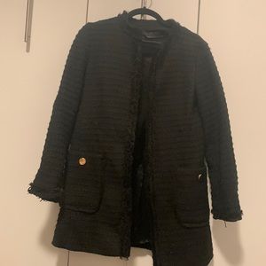 Black Zara coat
